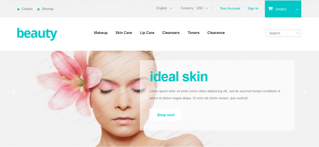 Beauty Free PrestaShop Theme