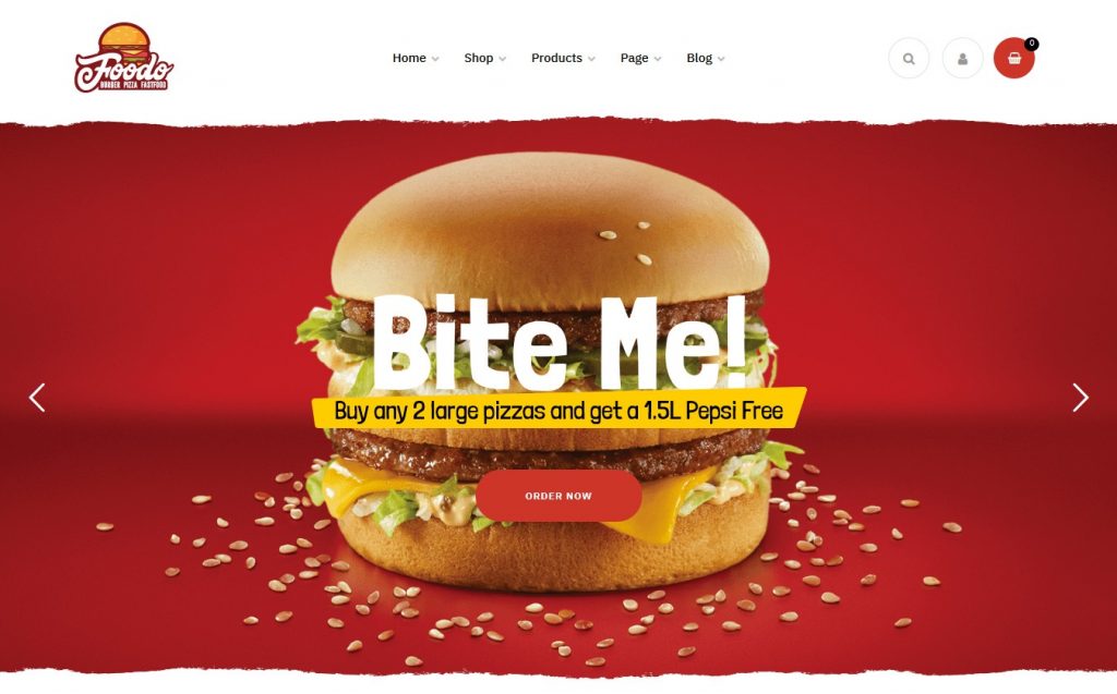 Foodo Premium WooCommerce Theme