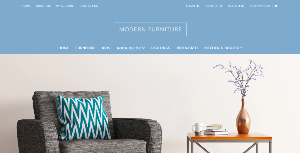 Mordern Furniture Free 3dcart theme