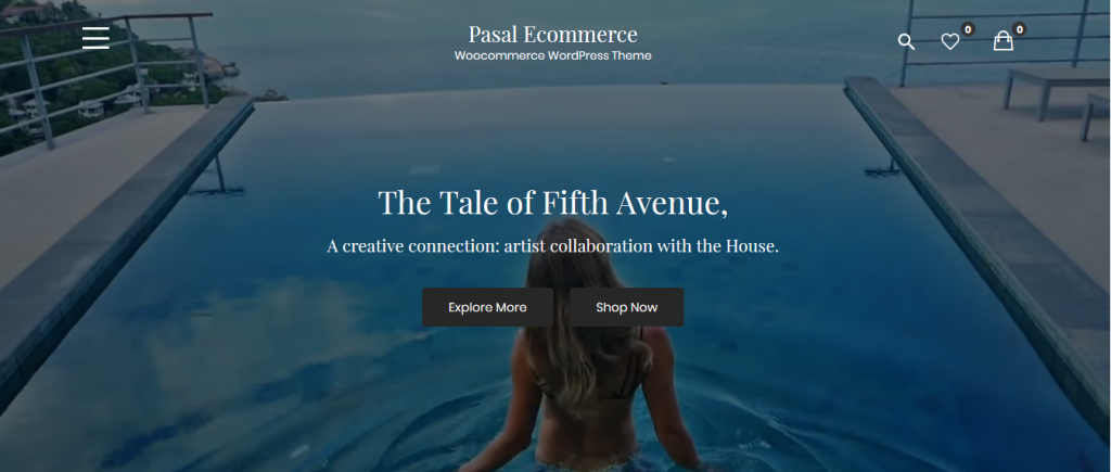 Parsal Ecommerce Free WooCommerce Theme