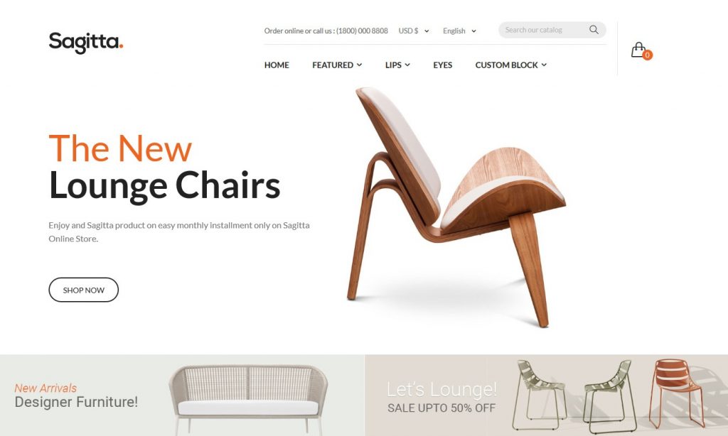 Sagitta Premium PrestaShop Theme