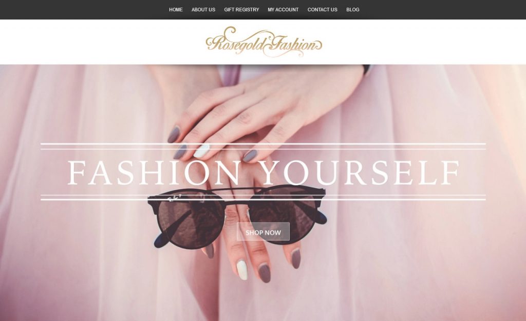 RoseGold Premium 3dcart theme