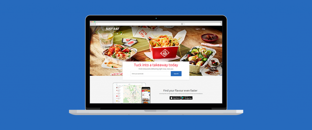 Just eat - Food delivery websites