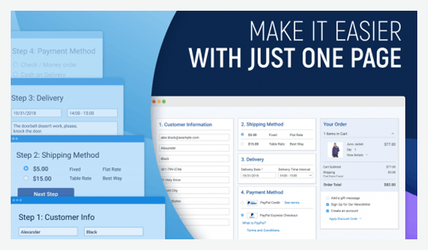 One Step Checkout by Amasty
