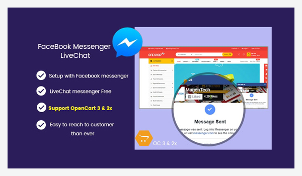 Facebook Messenger LiveChat | SmartAddons