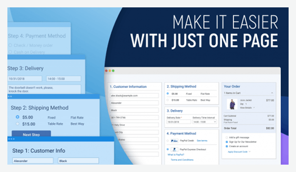 One Step Checkout Magento 2 | Amasty