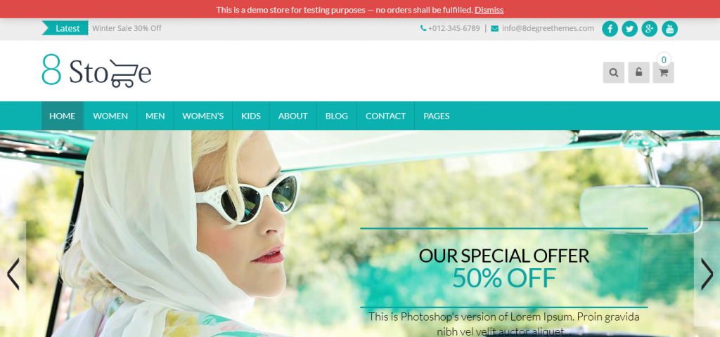 Free WooCommerce Themes