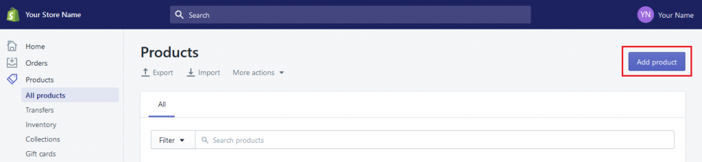 How to Add Products in Your Shopify Store