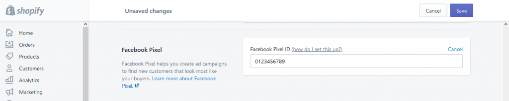 How to Add Facebook Pixel to Shopify