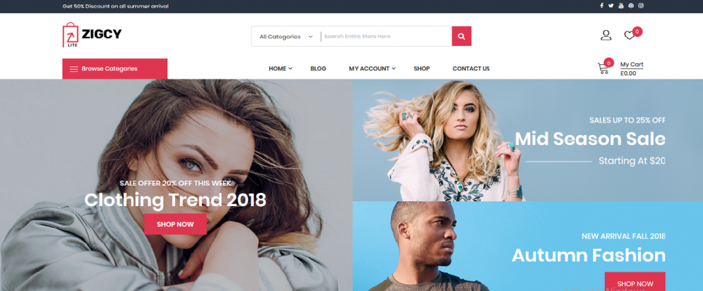 Free WooCommerce Themes