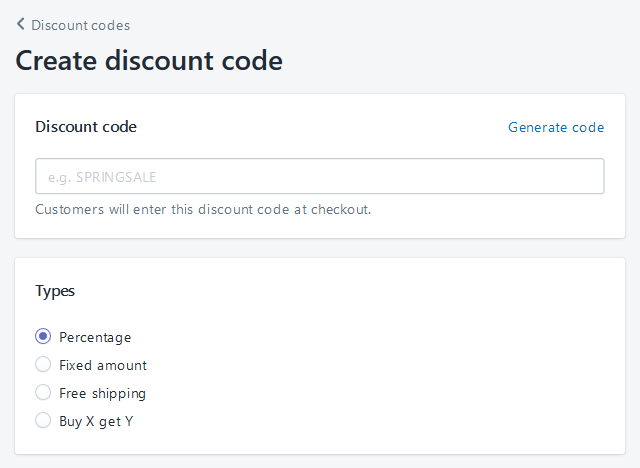 How to Create Discount Code in Your Shopify Store