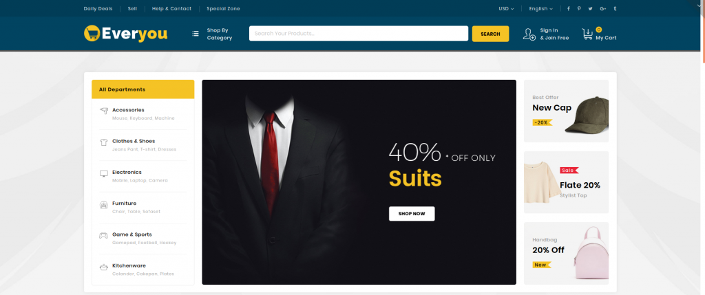 Best Fashion & Apparel Magento 2 Themes