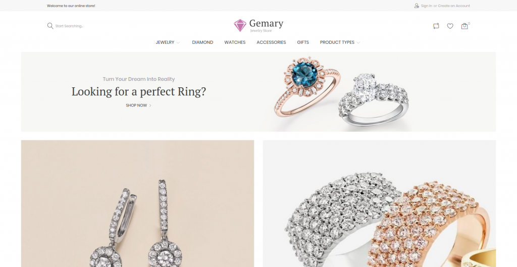 Responsive Jewelry Magento 2 themes