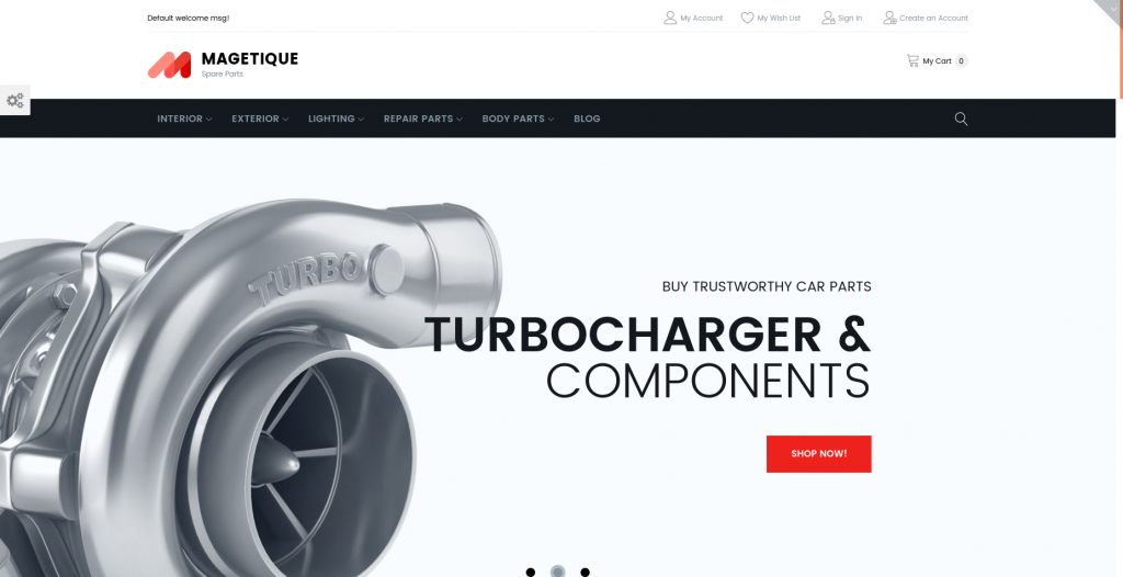 Best Auto Parts Store Magento 2 Themes