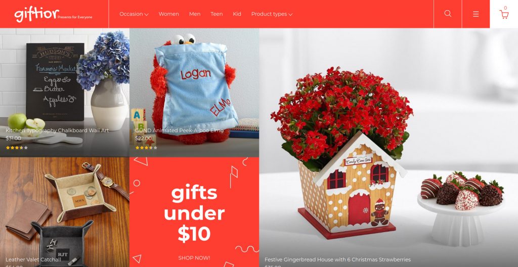 Giftior - Gifts Store Magento Theme