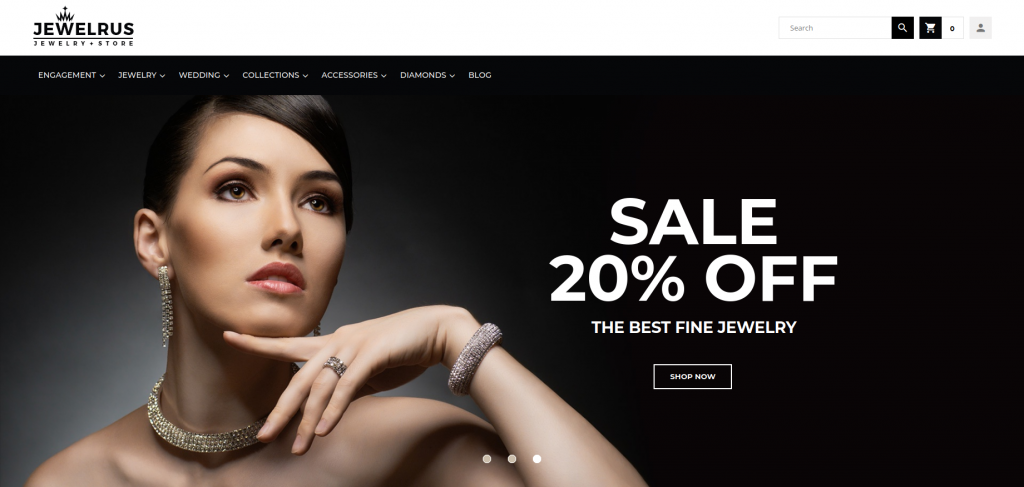 Responsive Jewelry Magento 2 themes