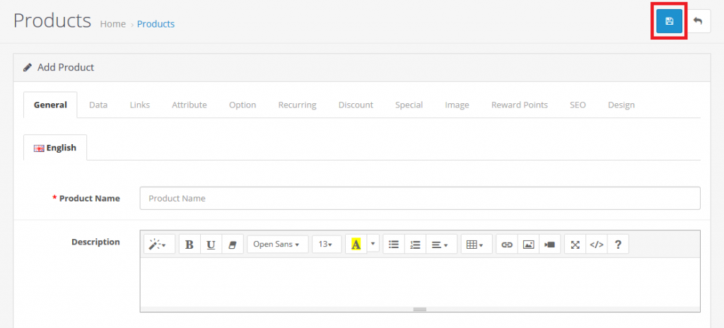 How to Add a Product in Your OpenCart Store
