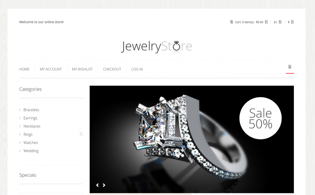 Responsive Jewelry Magento 2 themes