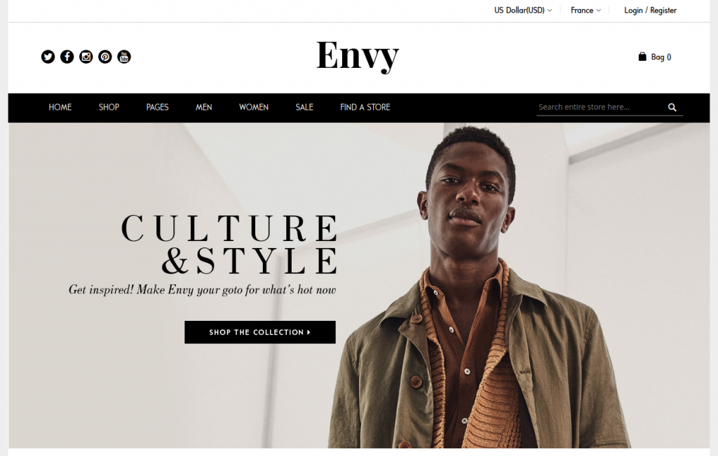 Envy - Premium Magento 2 Theme