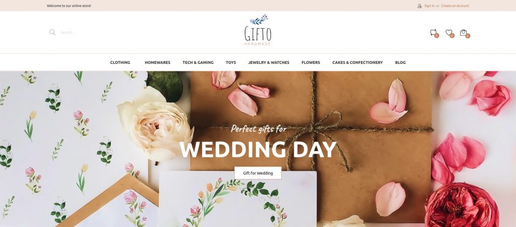 Top Gift & Flowers Magento 2 Themes For Successful e-Commerce Business