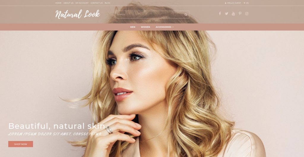 Natural Look 3dcart Theme