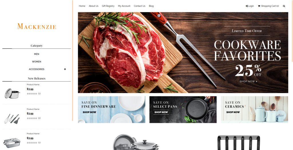 Mackenzie 3dcart Theme