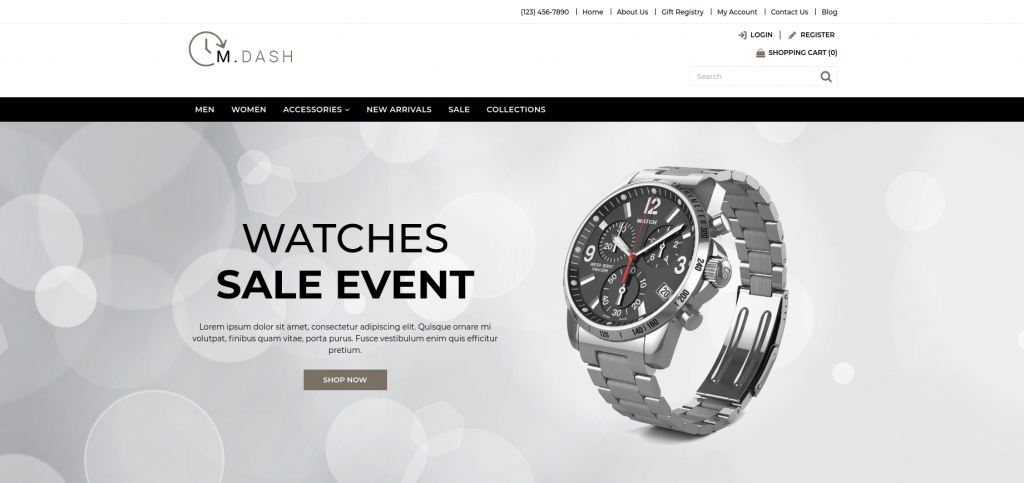 Mdash 3dcart Theme