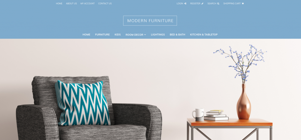 Modern Furniture 3dcart Theme