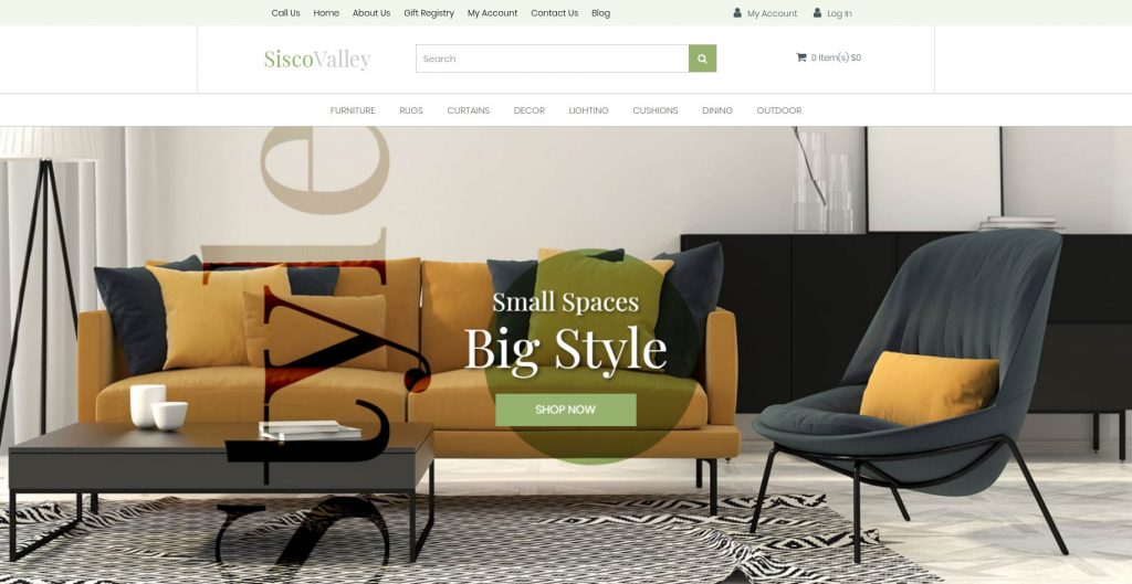 Sisco Valley 3dcart Theme