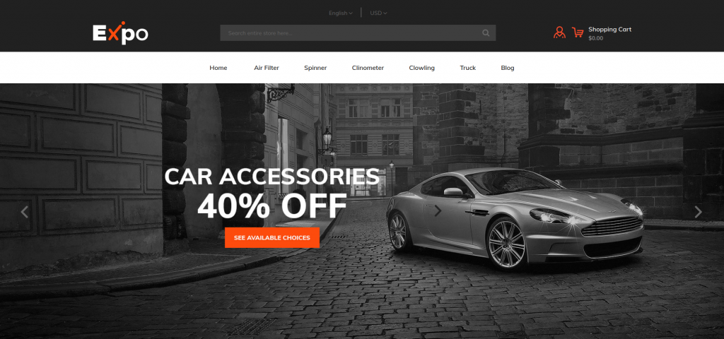 Expo - Multipurpose Responsive Magento2 Theme