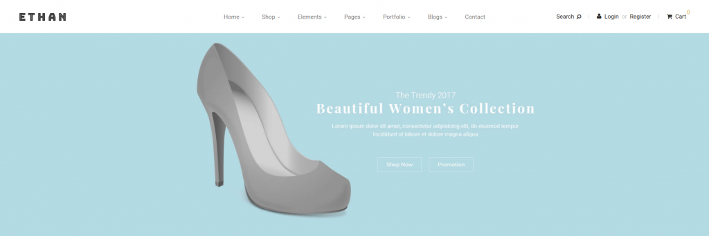 ETHAN - Luxury Fashion Magento 2 and 1 Theme