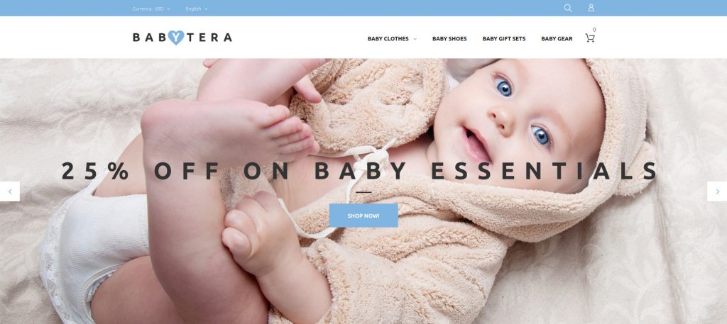 Babytera - Baby Store Magento Theme