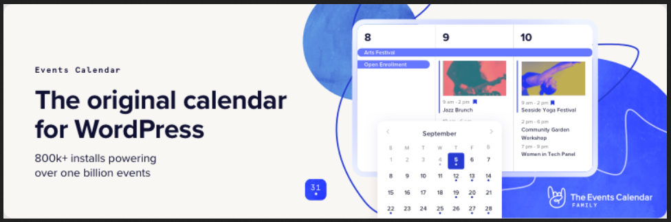 The Events Calendar - Calendars WordPress Plugin