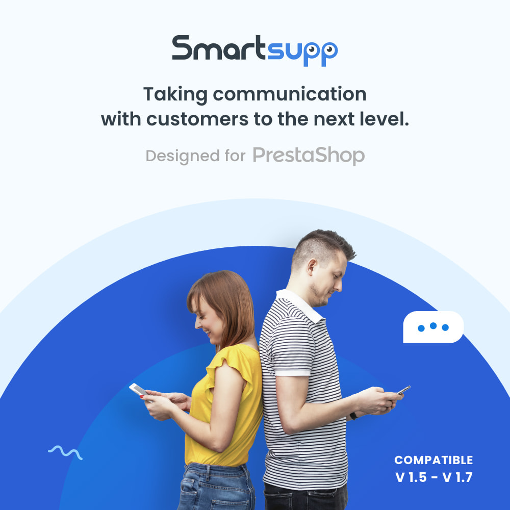 Smartsupp free live chat - Customers PrestaShop Module