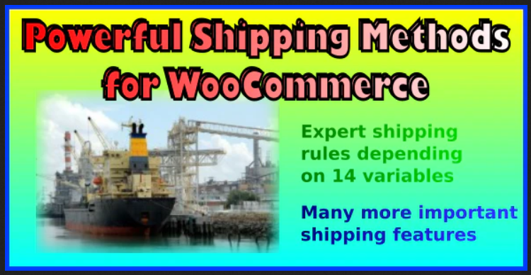 Powerful Shipping Methods for WooCommerce