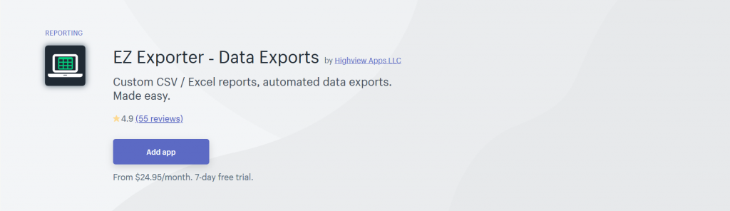 EZ Exporter - Data Exports