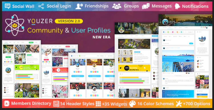 Youzer WordPress Plugin