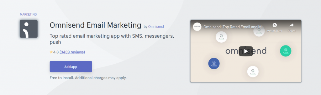 Omnisend Email Marketing - Marketing Shopify App