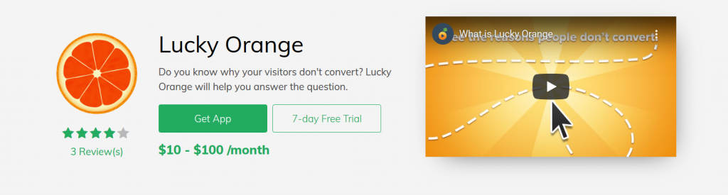 Lucky Orange - Abandonment 3dcart App