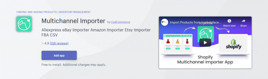 Multichannel Importer - Inventory Management Shopify Apps
