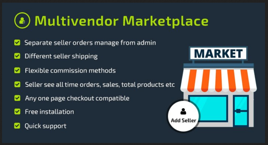 Multivendor - Marketplaces OpenCart Extension