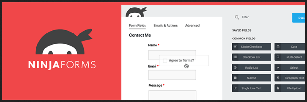 Ninja Forms Contact Form WordPress Plugin