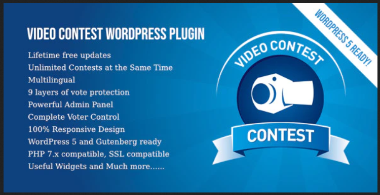 Video Contest - Media Elementor WordPress Plugin