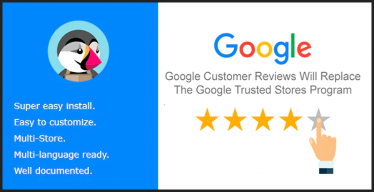 Google Customer Reviews - Customers PrestaShop Module