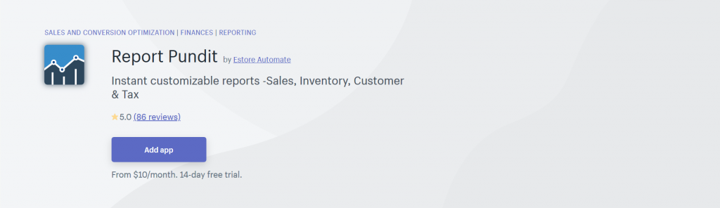 Report Pundit - Reporting Shopify App