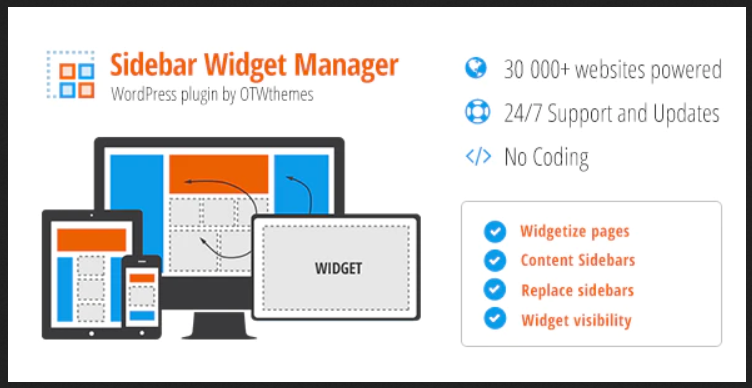 Sidebar & Widget Manager for WordPress