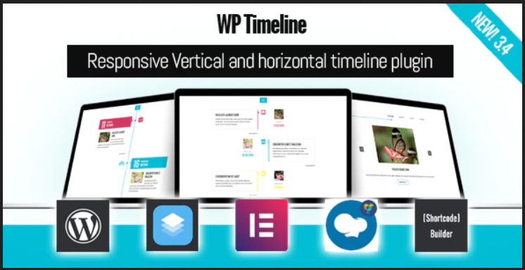 WP Timeline – Vertical and Horizontal timeline plugin