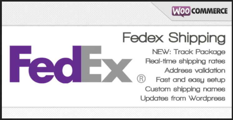 Fedex shipping method for WooCommerce