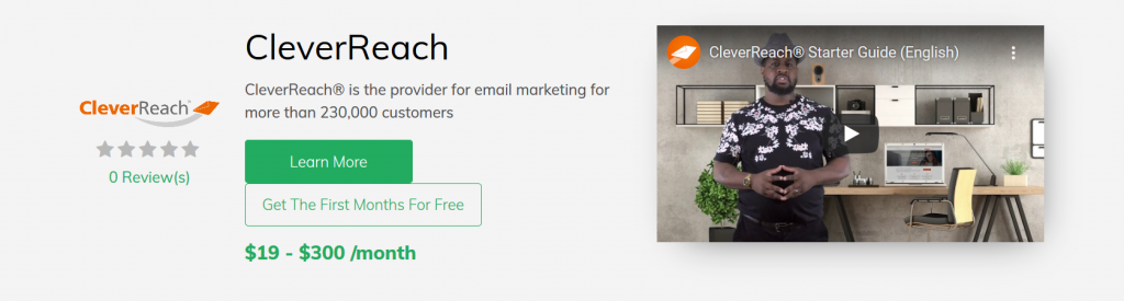 CleverReach 3dcart App