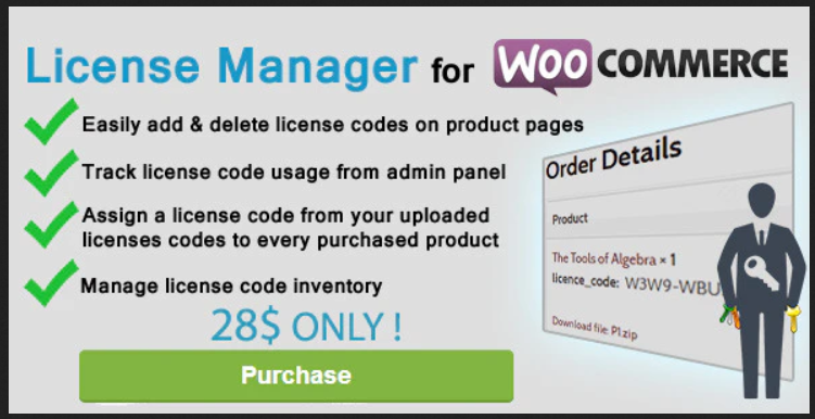 License Manager for Woocommerce